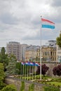 Luxemburg flag Royalty Free Stock Photo
