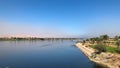 The Luxor bridge over the Nile