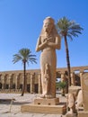 Luxor, Egypt, Rameses II Statue Royalty Free Stock Photo