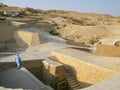 Luxor, Egypt: Tomb of Ramose at the ancient necropolis of the nobles in Thebes Royalty Free Stock Photo