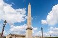 The Luxor Egyptian Obelisk, Place de la Concorde, Paris, France Royalty Free Stock Photo