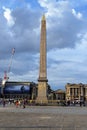 Luxor Obelisk, Cleopatra's Needle, Gold leafed pyramid cap, Place de la Concorde, Paris