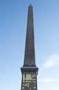 Luxor Obelisk, Place de la Concorde, Paris, France Royalty Free Stock Photo