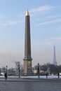 Luxor Obelisk Winter