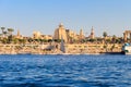 Luxor Temple is a large Ancient Egyptian temple complex on east bank of Nile river in Luxor ancient Thebes