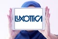 Luxottica eyewear company logo Royalty Free Stock Photo