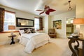 Luxuriant bright bedroom