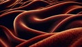 Abstract Velvet Waves, AI Generated Royalty Free Stock Photo