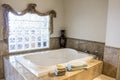 Luxurious bathtub bathroom Royalty Free Stock Photo