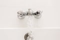 Luxurious bathtubs and faucets in the Resorts Royalty Free Stock Photo