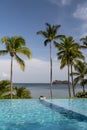 Luxurious beach resort with swimming pool