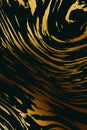 Luxurious black golden background. Artistic texture for birthday cards, wedding invitations. Royalty Free Stock Photo