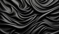 Luxurious Black Leather Texture Background, AI Generated Royalty Free Stock Photo
