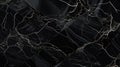 Luxurious Black Marble Texture with Golden Veins for Elegant Backgrounds Royalty Free Stock Photo