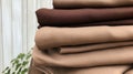 Luxurious Brown Folded Cloth In Monochromatic Hues - Limited Color Range