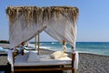 Luxurious Canopy Bed on Kamari Beach