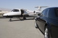 Luxurious Car And Airplane