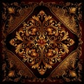 Luxurious Carpet Textured Background (generative AI)