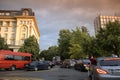 Luxurious cars at prom,Plovdiv Bulgaria