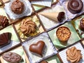 Luxurious chocolates Royalty Free Stock Photo