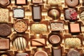 Luxurious Chocolates in box Royalty Free Stock Photo