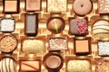 Luxurious Chocolates in box Royalty Free Stock Photo