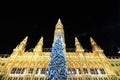 Luxurious Christmas in Vienna Royalty Free Stock Photo