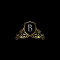 Luxurious Classy Letter B Logo Vector