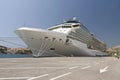 Luxurious Cruise Ship In Dubrovnik Croatia