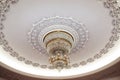 Luxurious crystal chandelier