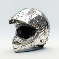 Luxurious 3d Helmet With Spikes - Christoffer Relander Style