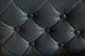 Luxurious dark blue Leather sofa texture background Royalty Free Stock Photo