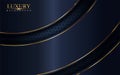 Luxurious dark navy blue background. Elegant modern background Royalty Free Stock Photo