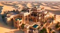 Luxurious Desert Palace Manor House in Isolation