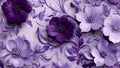 Luxurious dimensional floral pattern background creates an elegant and captivating texture design. Royalty Free Stock Photo