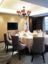 Luxurious dining room Royalty Free Stock Photo