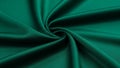 Luxurious Emerald Green Satin Fabric Texture Background Smooth Draped Silk Textile Material Royalty Free Stock Photo