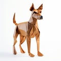 Luxurious Geometry: Foldable Diy Origami Dog With Hyper-realistic Details