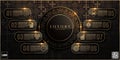 Luxurious Gold and Black Infographic Elements for Dynamic Presentations 32