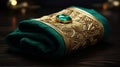 Luxurious Gold And Emerald Jewelry With Exquisite Craftsmanship