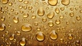 Luxurious golden liquid with oil bubbles background in elegant and rich gold tones