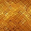 Luxurious golden mosaic