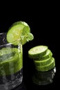Luxurious green drink