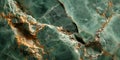 Luxurious green marble with intriguing veins and patterns, creating a feeling of refinement and sophisticat Royalty Free Stock Photo