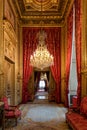 Luxurious Napoleon III apartments, Louvre museum, Paris France Royalty Free Stock Photo