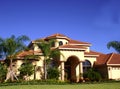 Luxurious home in tropics Royalty Free Stock Photo