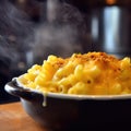 Luxurious hot and steamy Mac-N-Cheese