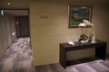 Luxurious hotel corridor