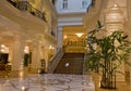 Luxurious Hotel Lobby Royalty Free Stock Photo