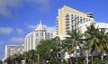 Luxurious hotels in Miami Beach, Art Deco architecture, Florida